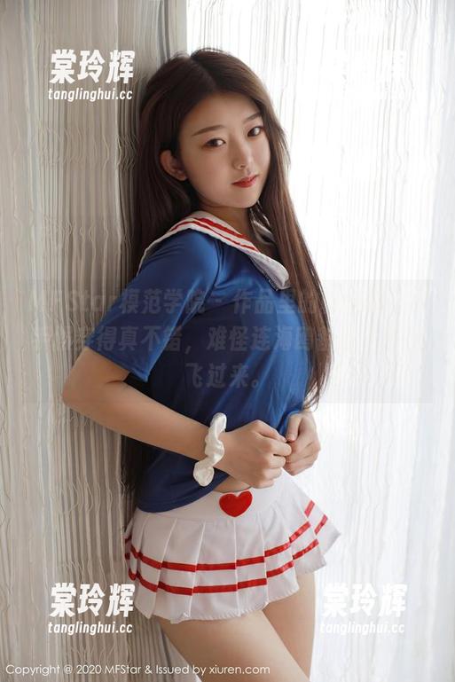 MFStar模范学院-韩好甜 MFStar模范学院 - 作品里的韩好甜,水手服穿得真不错,难怪连海鸥都忍不住想飞过来。