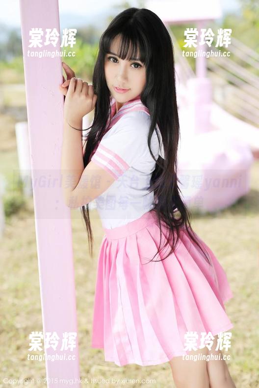 MyGirl美媛馆 - 天台上的王馨瑶yanni：私拍美图每一帧都不简单
