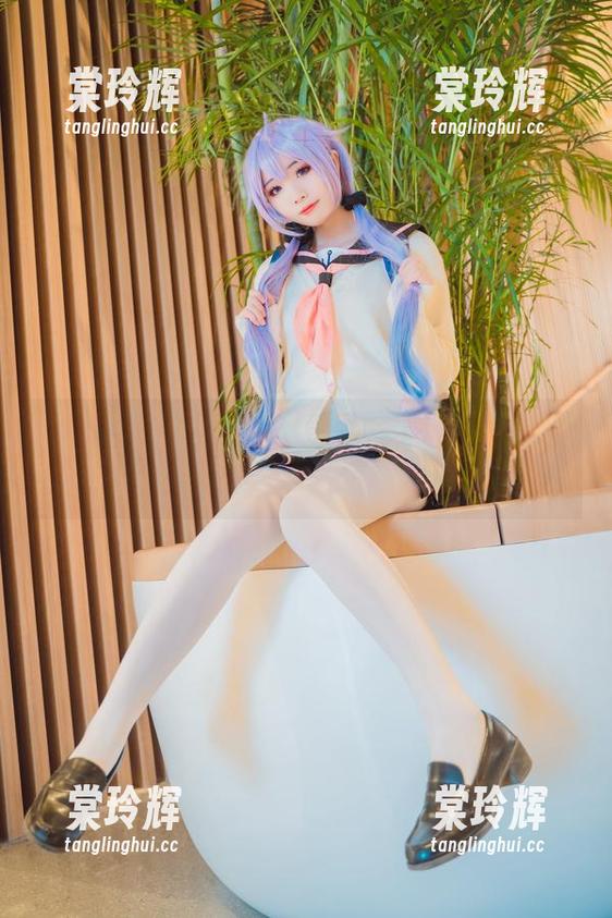 原图不藏私！墨玉M的爱宕机车服，完全是“骑士与女神”的结合体。