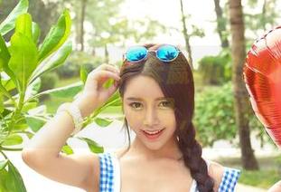 推女神 – 学妹来了！朱赢Molly的美图图集，简直让人满脸问号，太好看了吧！