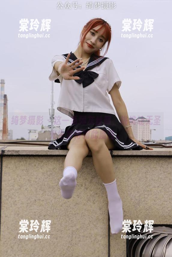 绮梦摄影 - 这一系列灰丝照，桃桃让无圣光也变得如此魔性。
